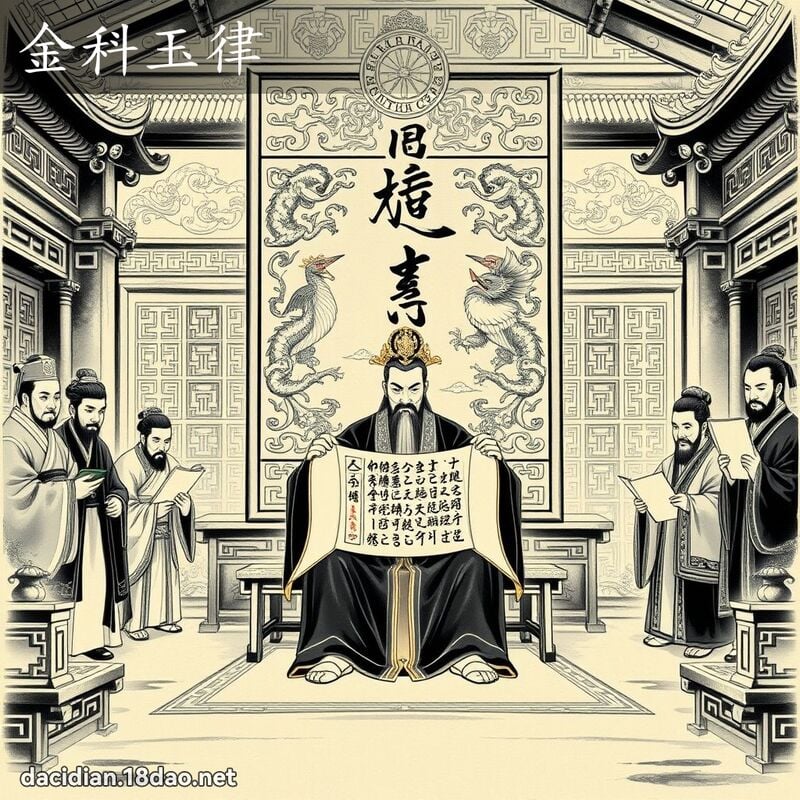 金科玉律 配图