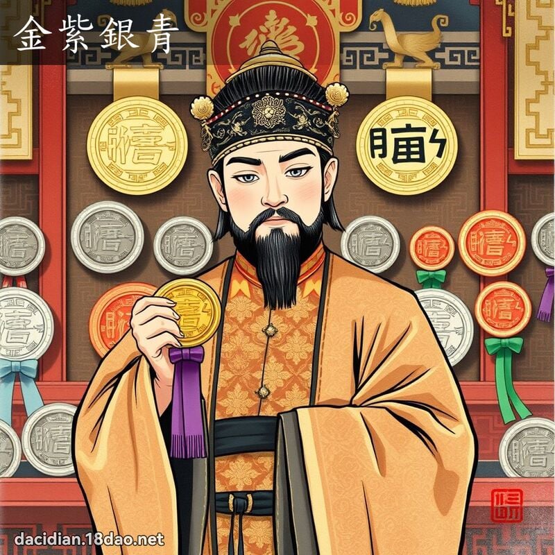 金紫银青 配图