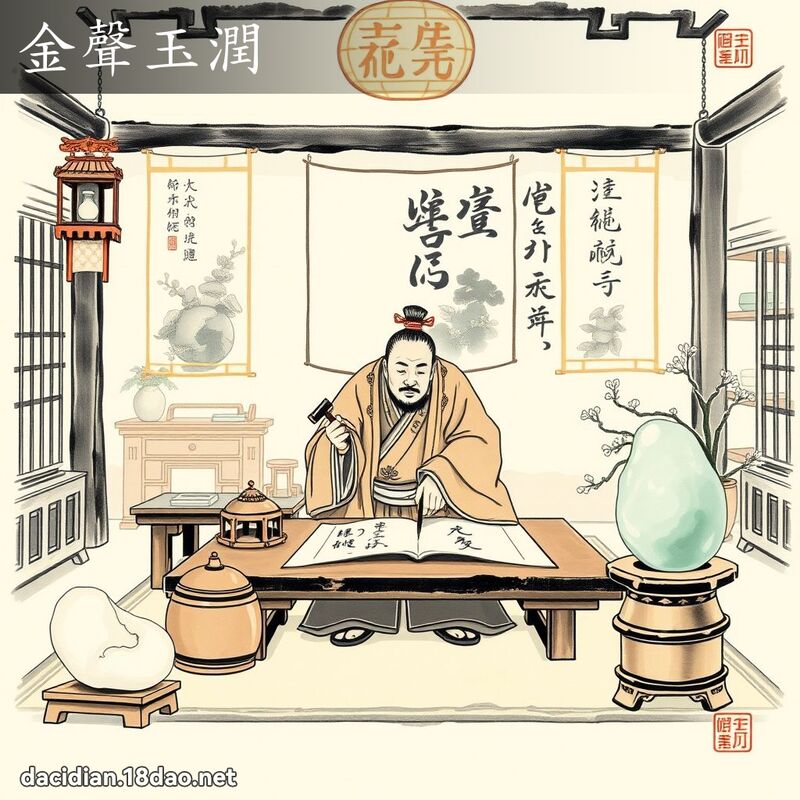 金声玉润 配图