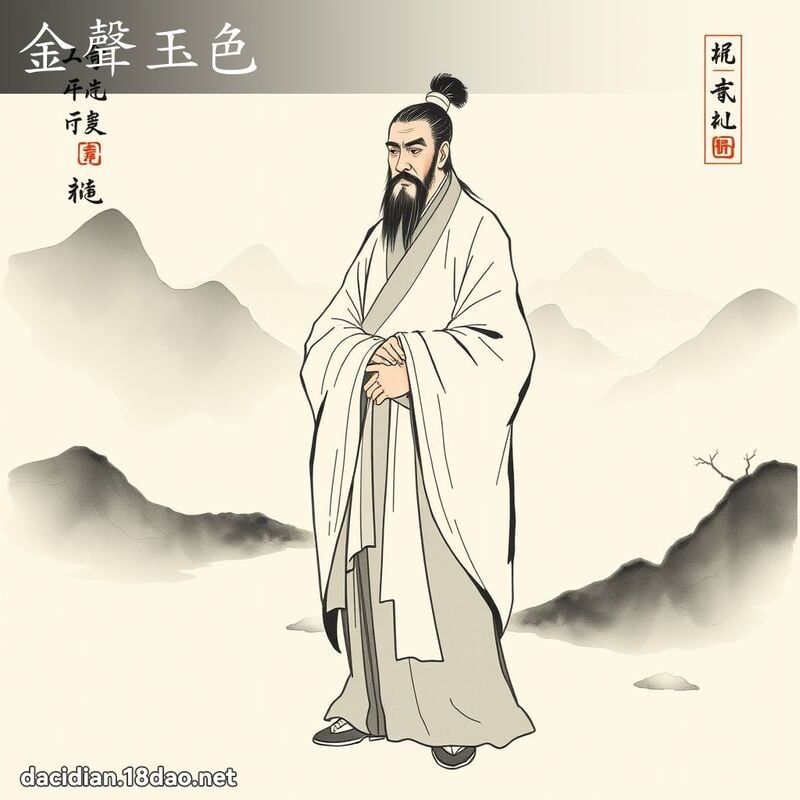 金声玉色 配图