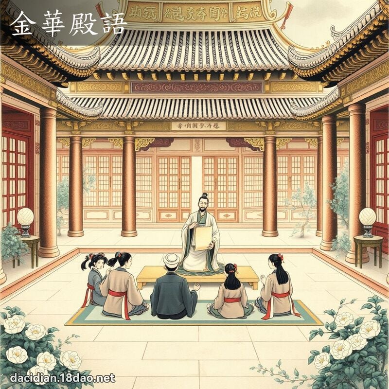 金华殿语 配图