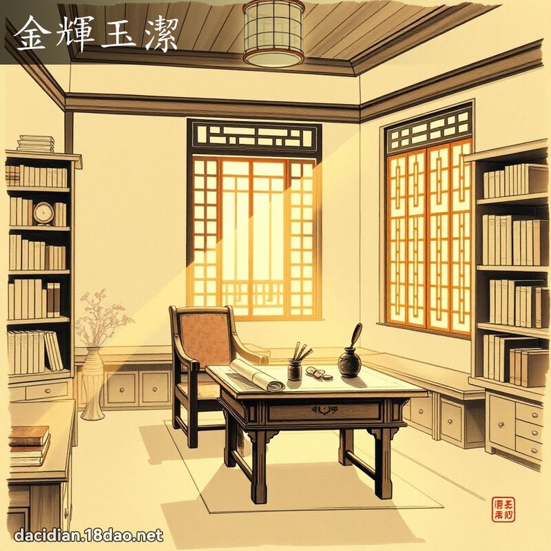 金輝玉潔 配图
