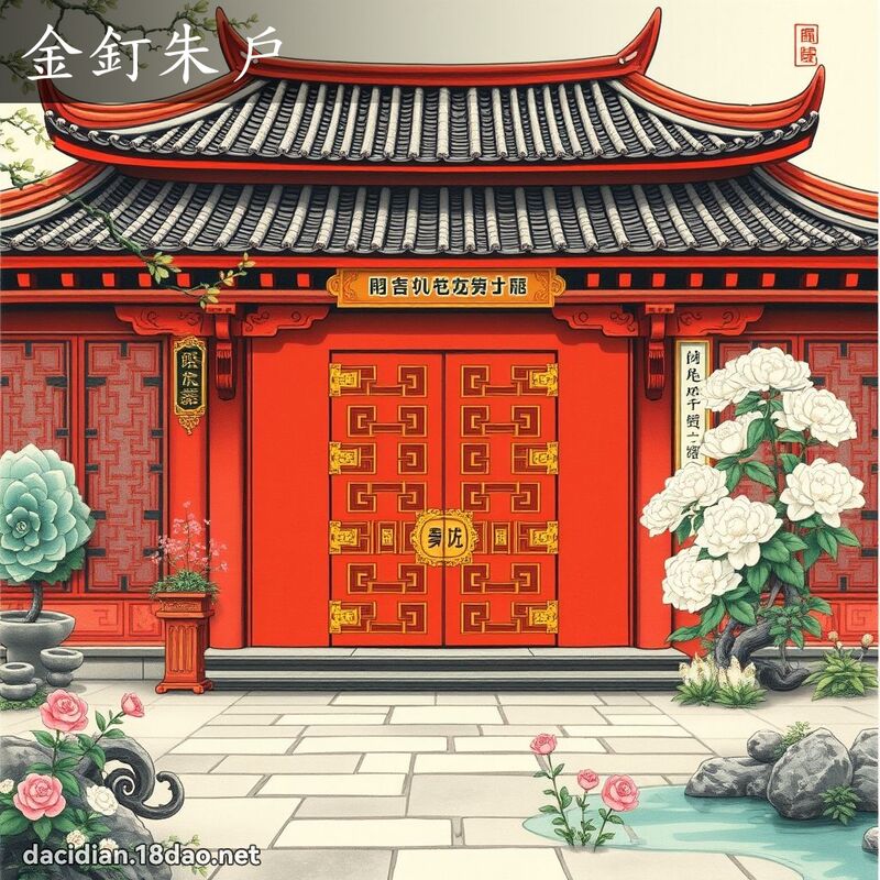 金釘朱戶 配图