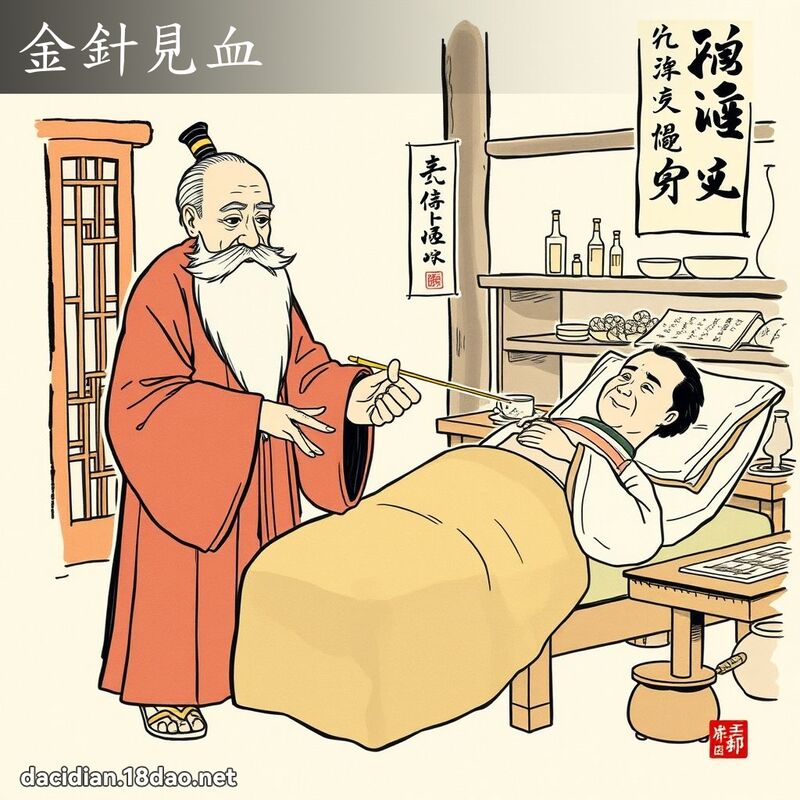 金針見血 配图