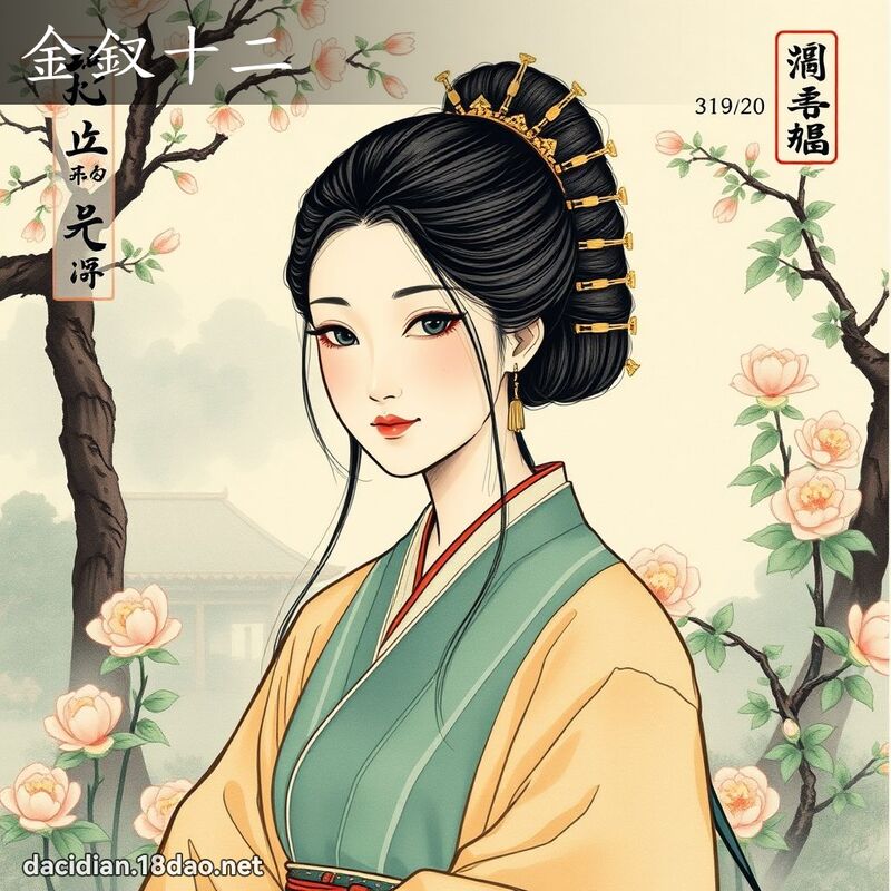 金釵十二 配图