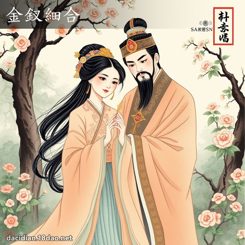 金釵細合 配图