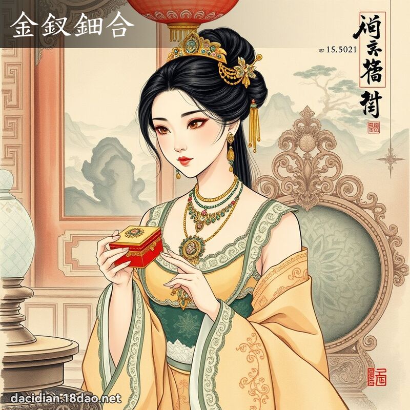 金釵鈿合 配图
