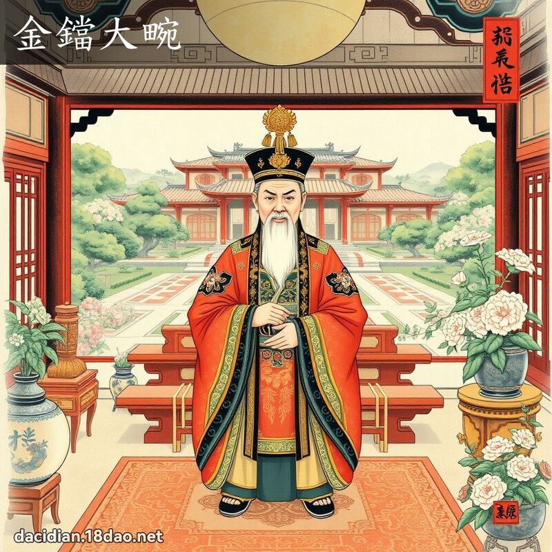 金鐺大畹 配图