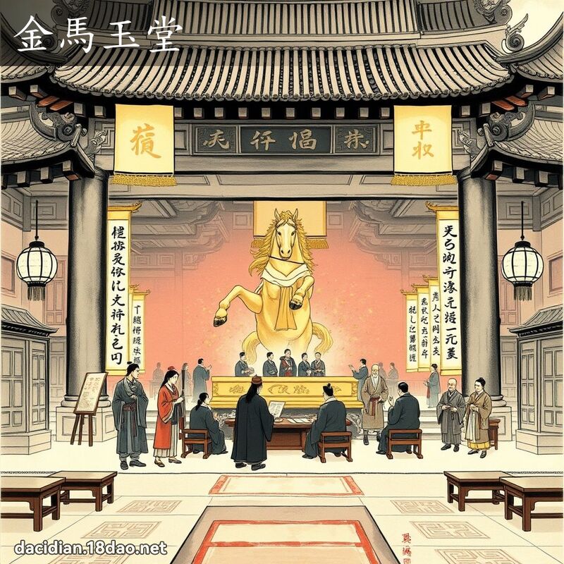 金馬玉堂 配图