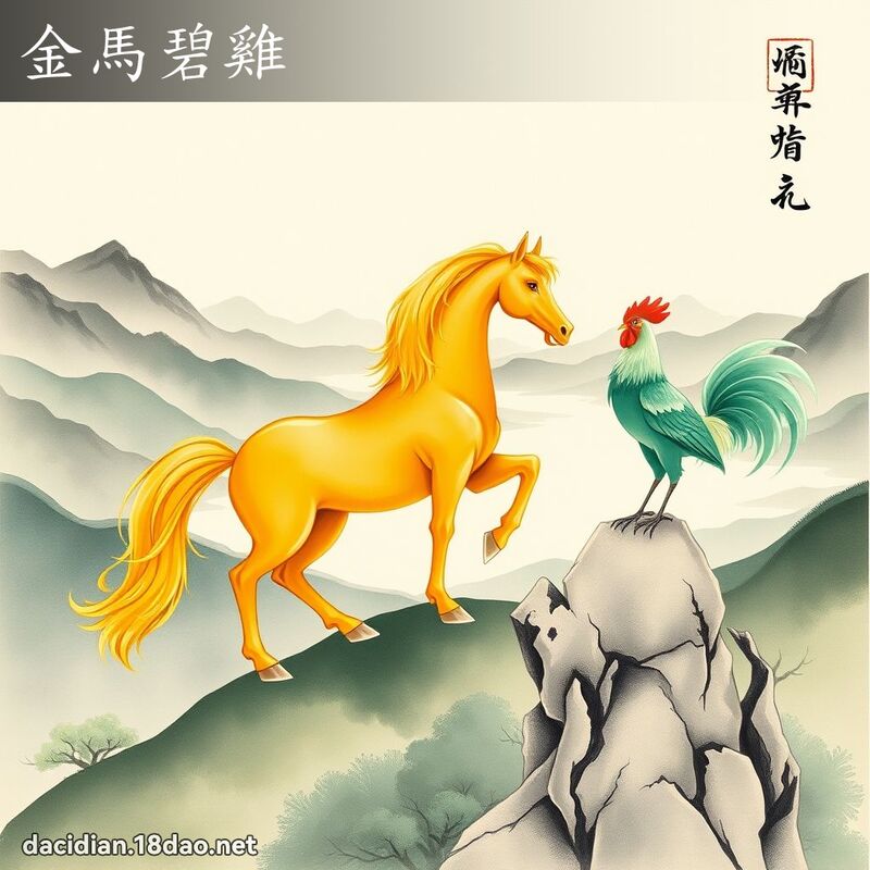 金馬碧雞 配图