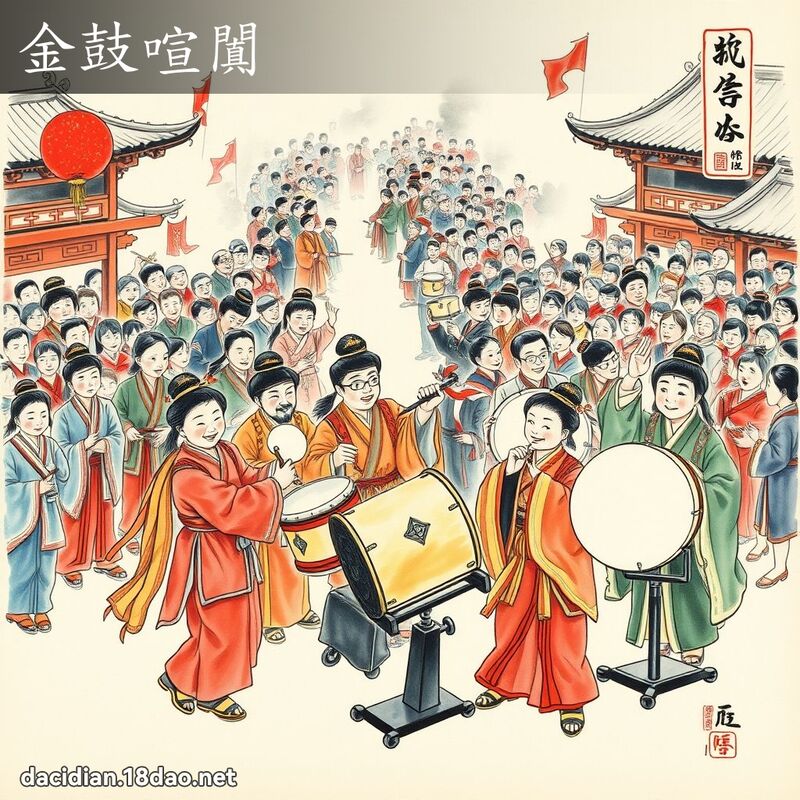 金鼓喧闐 配图