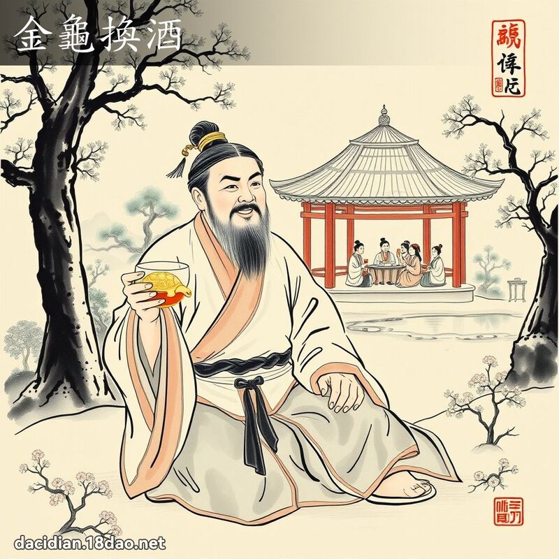 金龜換酒 配图