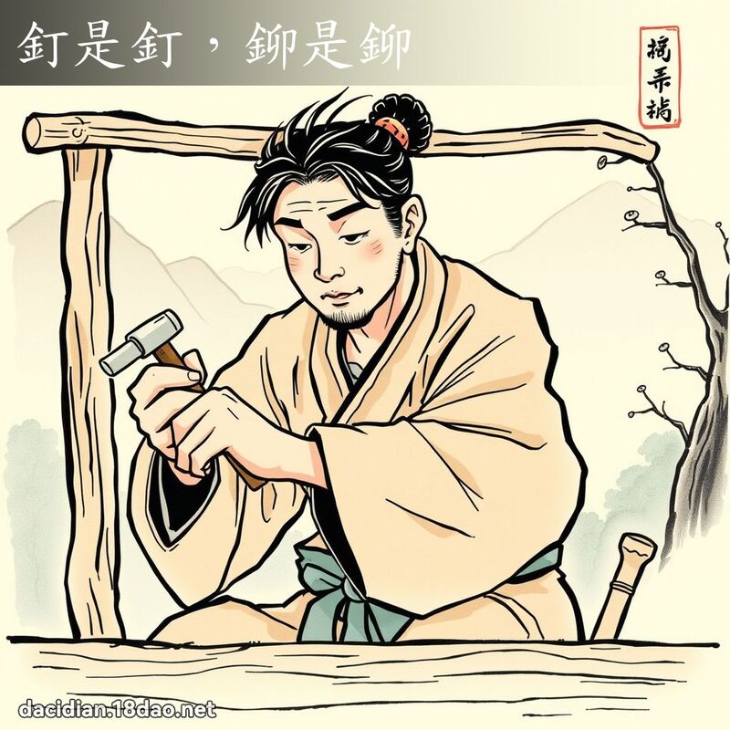 釘是釘,鉚是鉚 配图
