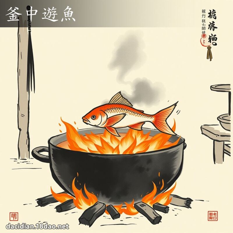 釜中遊魚 配图