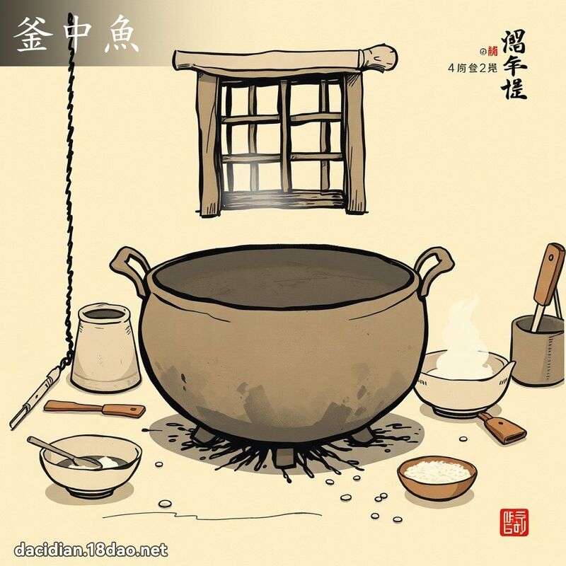 釜中魚 配图