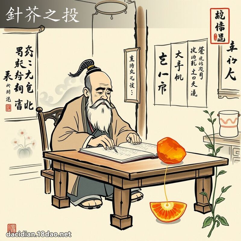 針芥之投 配图