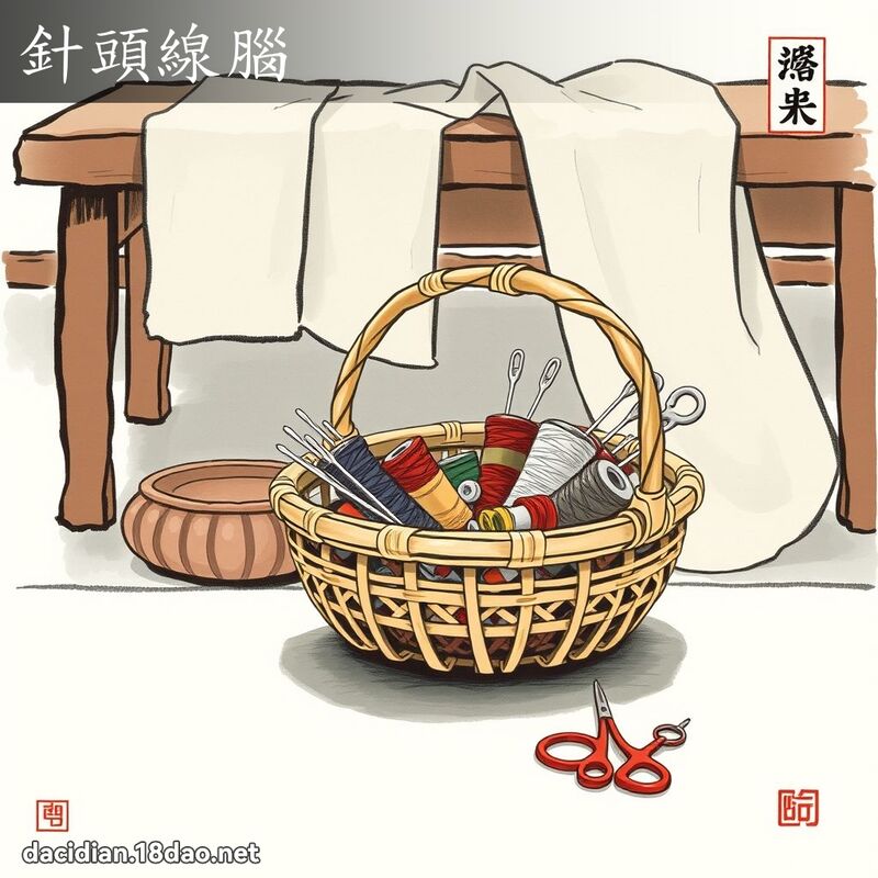 針頭線腦 配图
