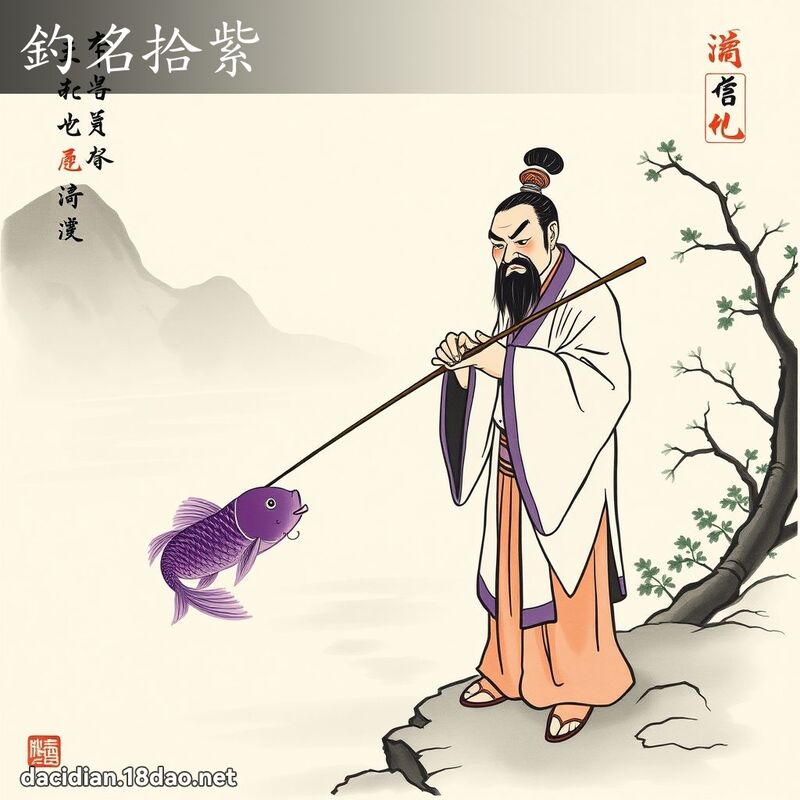 釣名拾紫 配图