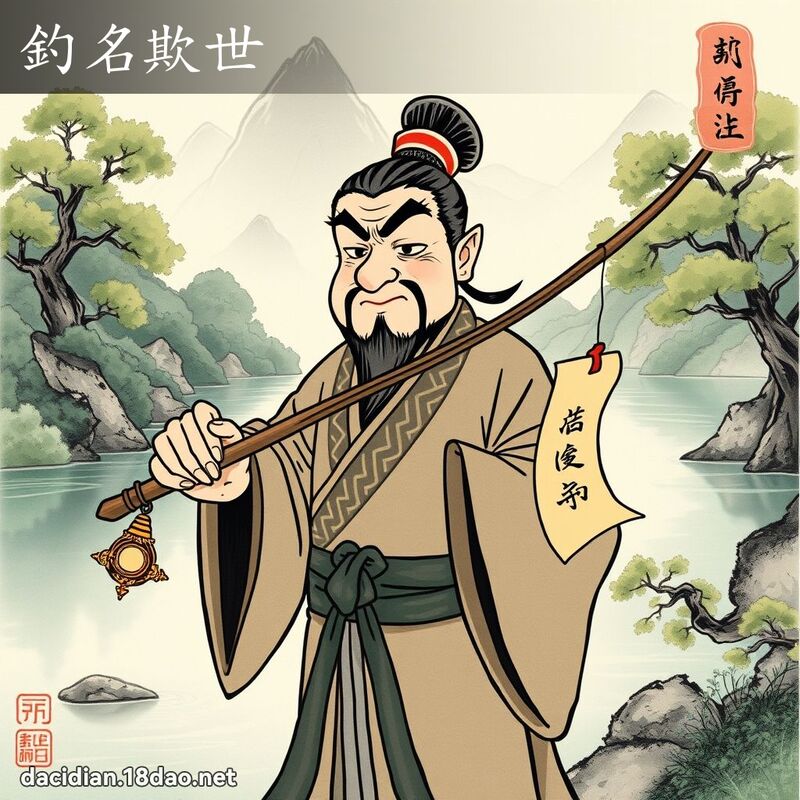 釣名欺世 配图