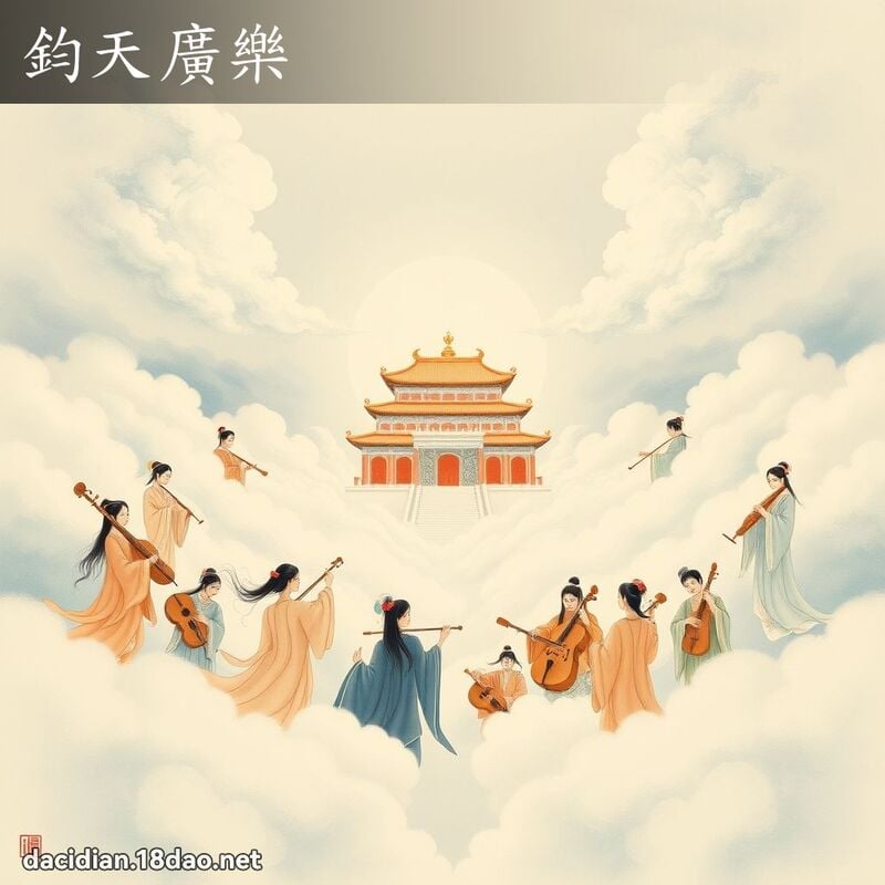 鈞天廣樂 配图