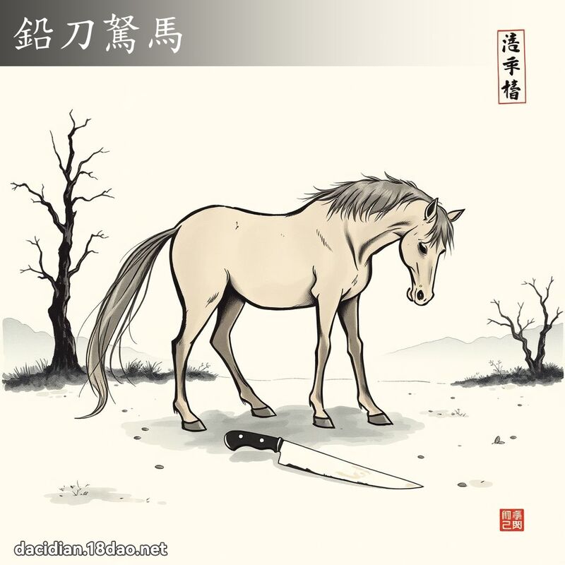 鉛刀駑馬 配图