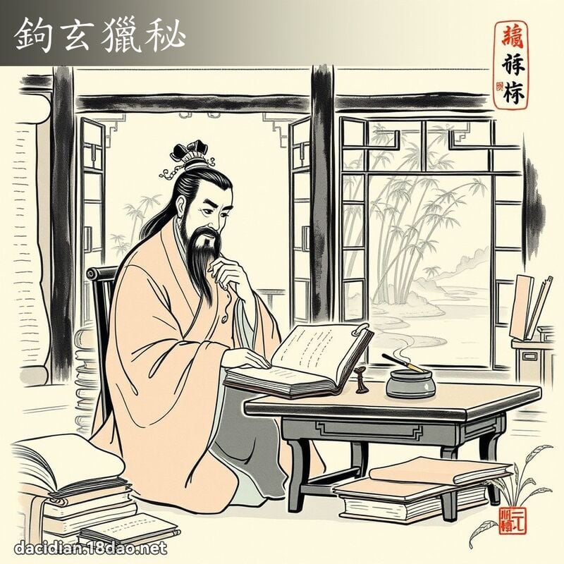 鉤玄獵秘 配图