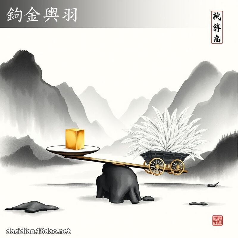 鉤金輿羽 配图