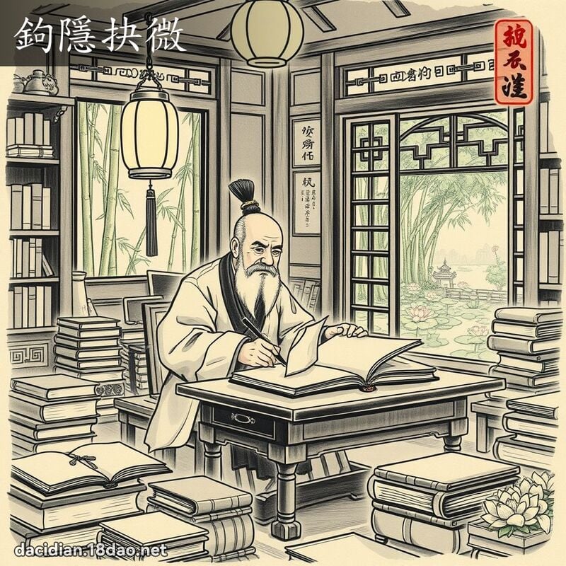 鉤隱抉微 配图