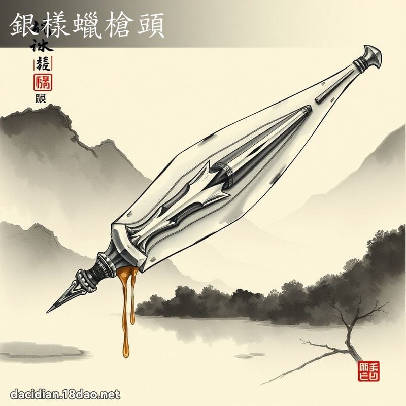 銀樣蠟槍頭 配图