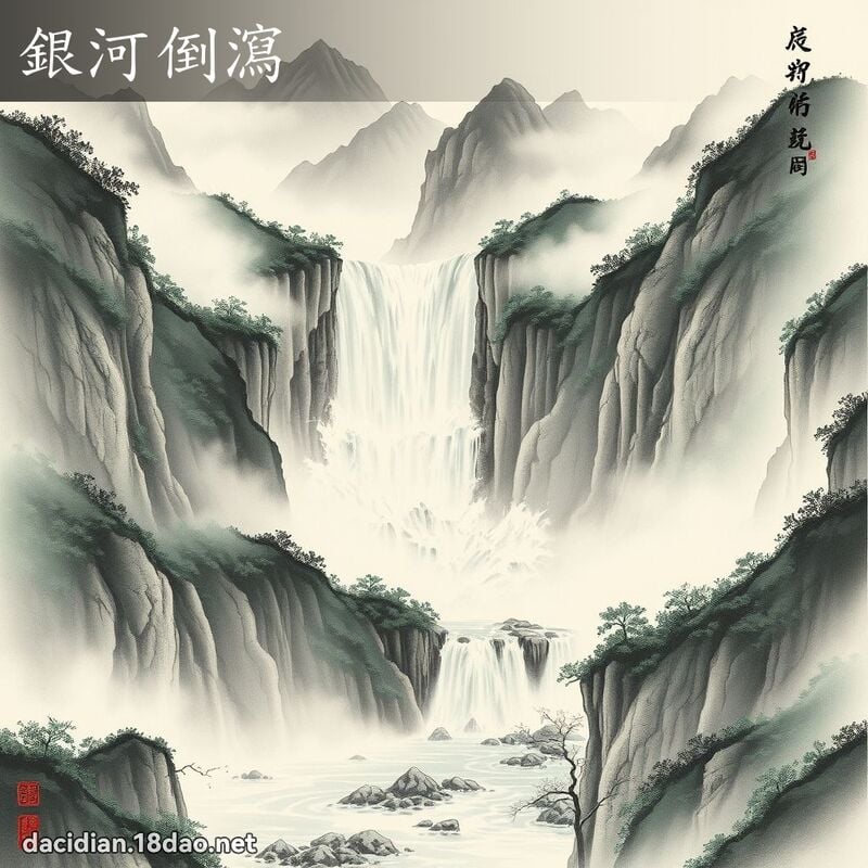 銀河倒瀉 配图