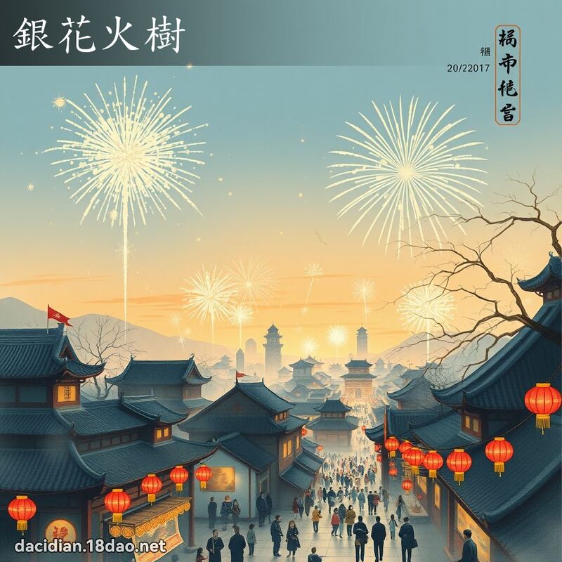 銀花火樹 配图
