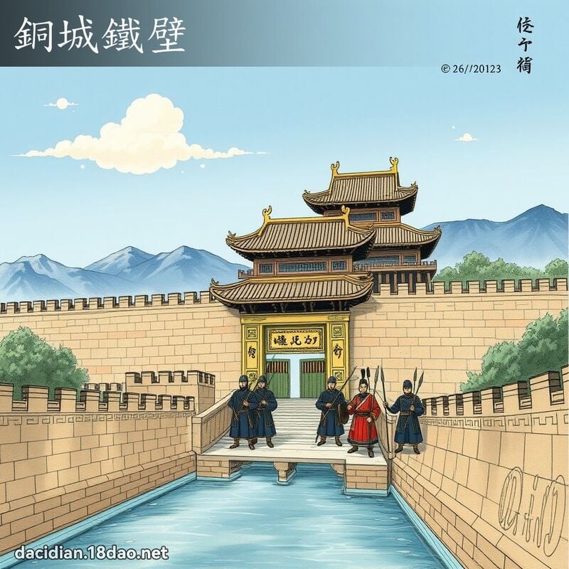 銅城鐵壁 配图
