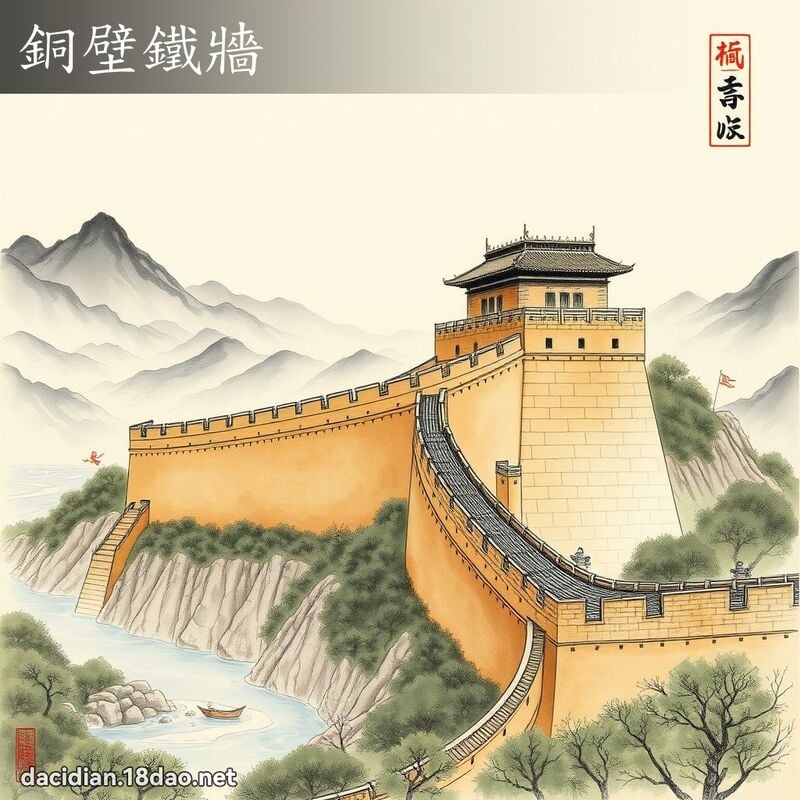 銅壁鐵牆 配图