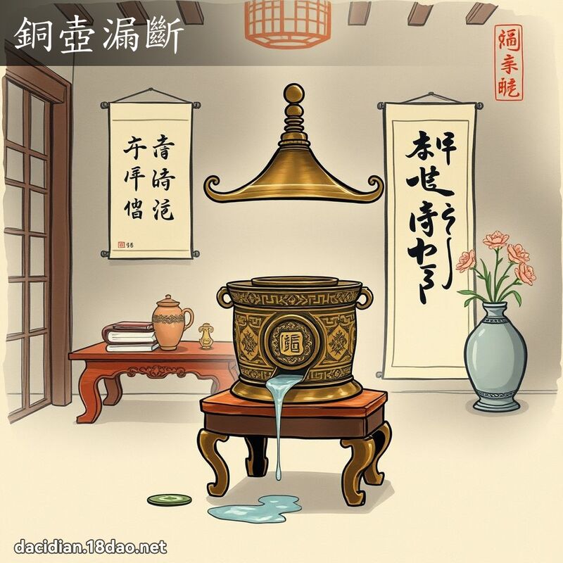 銅壺漏斷 配图