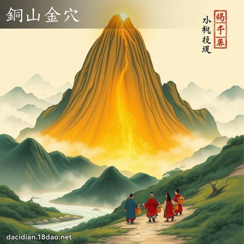 銅山金穴 配图