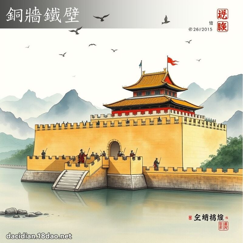 銅牆鐵壁 配图