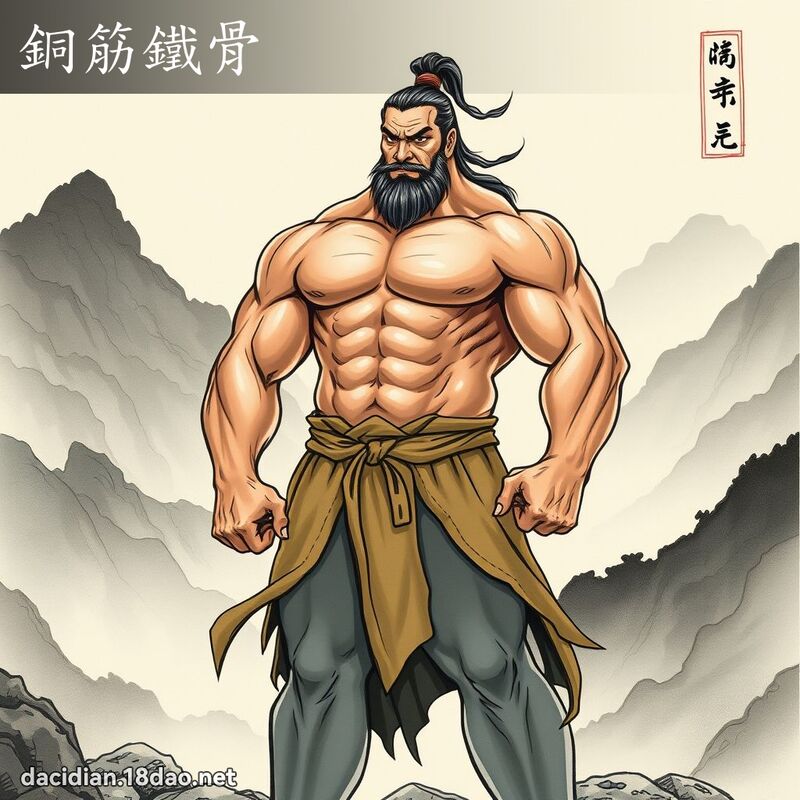 銅筋鐵骨 配图