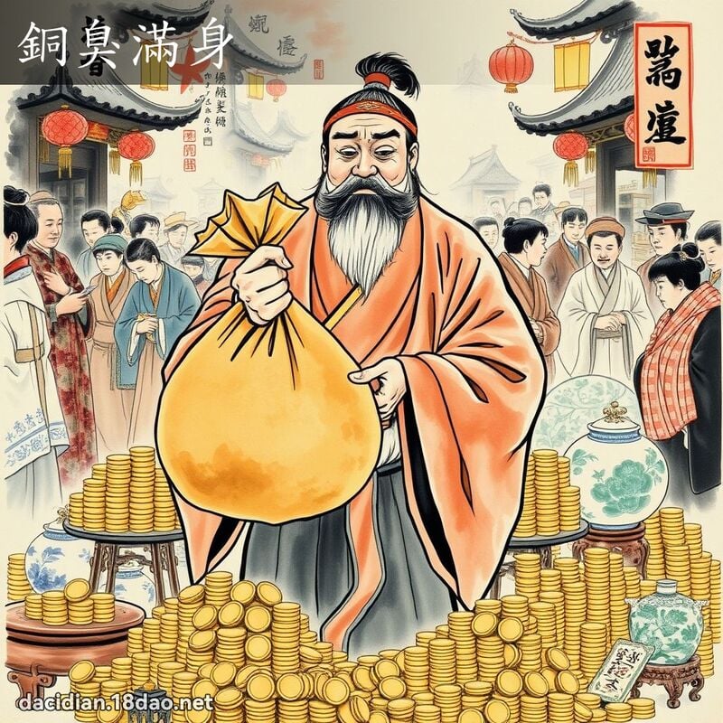 銅臭滿身 配图