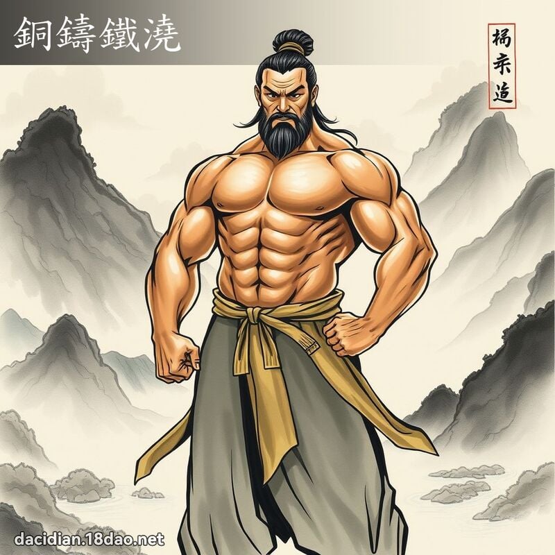 銅鑄鐵澆 配图