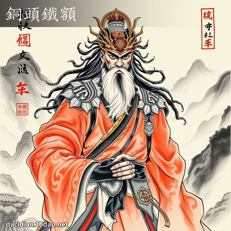 銅頭鐵額 配图