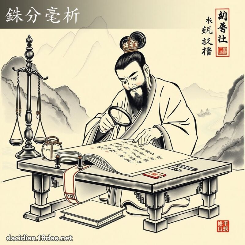銖分毫析 配图