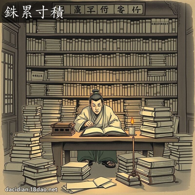 銖累寸積 配图