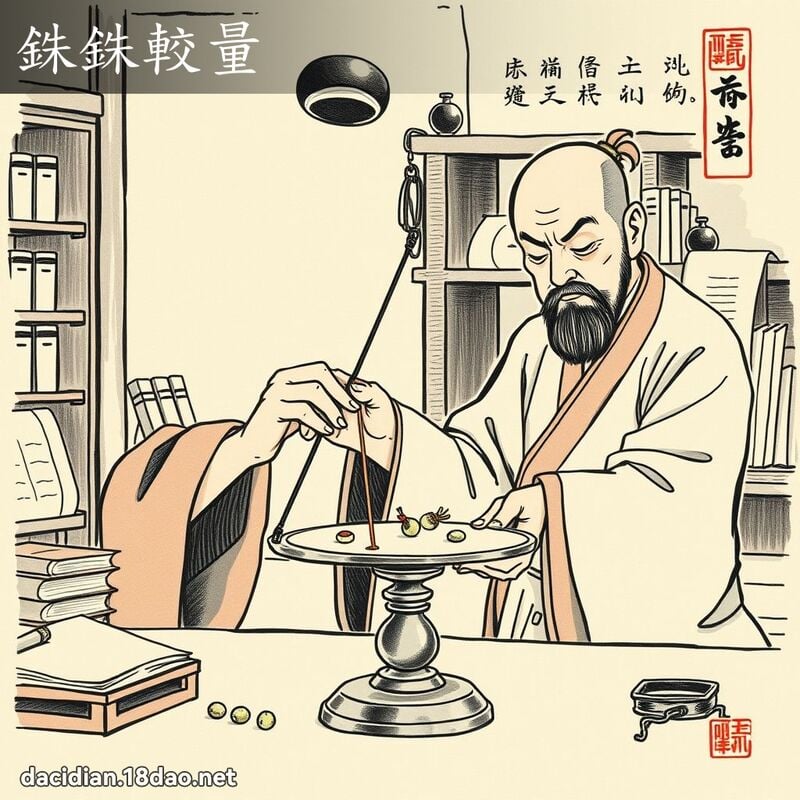 銖銖較量 配图