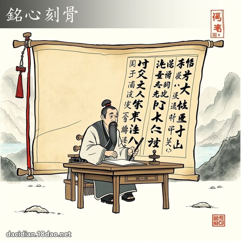 銘心刻骨 配图