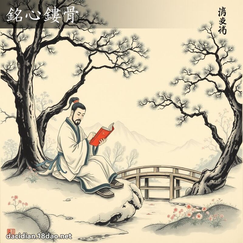 銘心鏤骨 配图