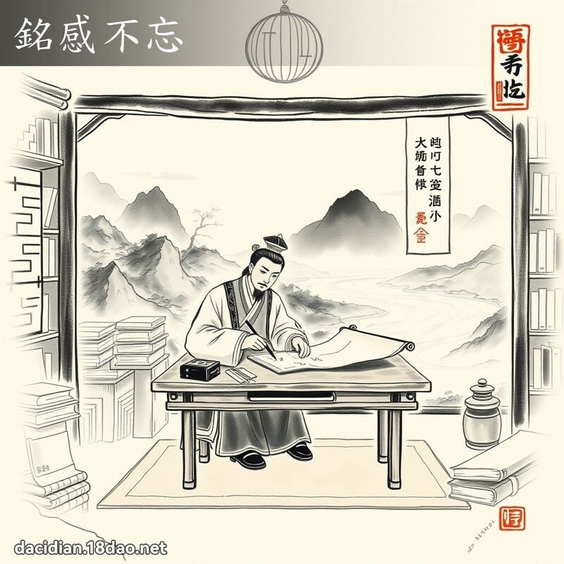 銘感不忘 配图