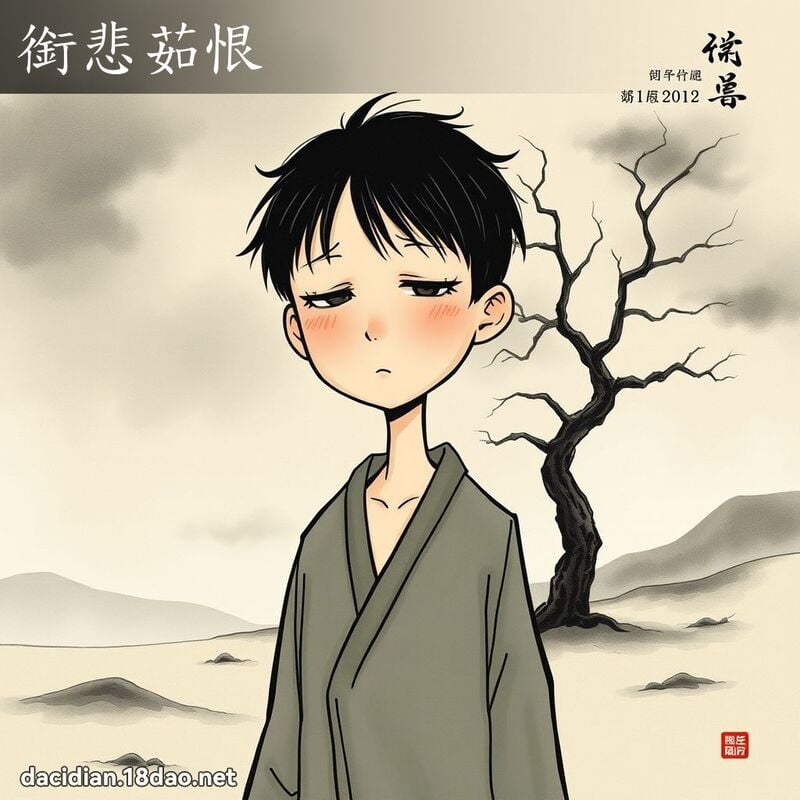 銜悲茹恨 配图