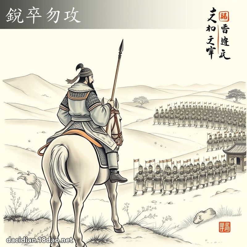 銳卒勿攻 配图
