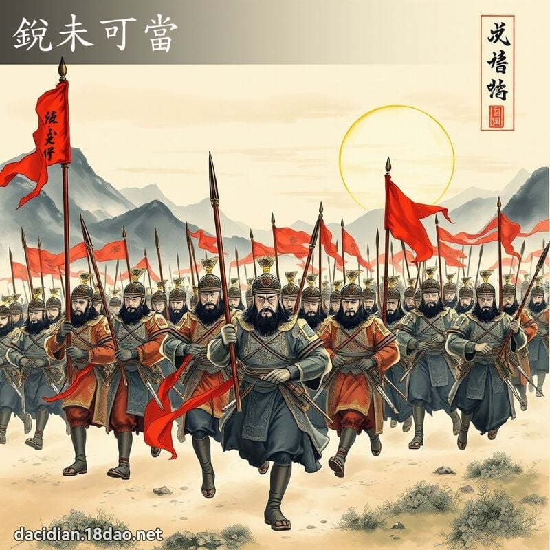 銳未可當 配图