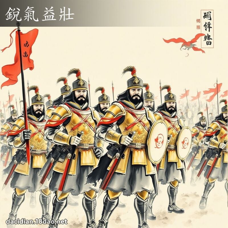 銳氣益壯 配图